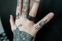 Black Stone Arcane Sigil Ring