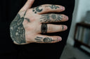 Black Stone Arcane Sigil Ring