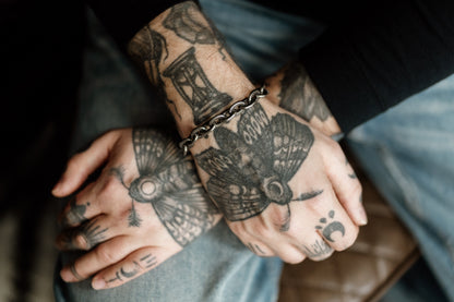 Industrial Chain Link Bracelet