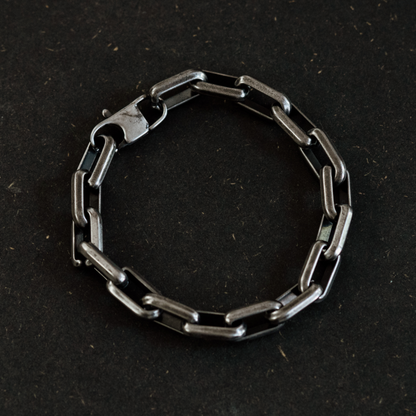 Industrial Rugged Chain Link Bracelet