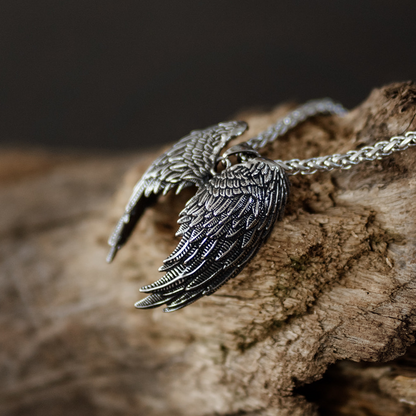 Angel Wings Pendant Necklace
