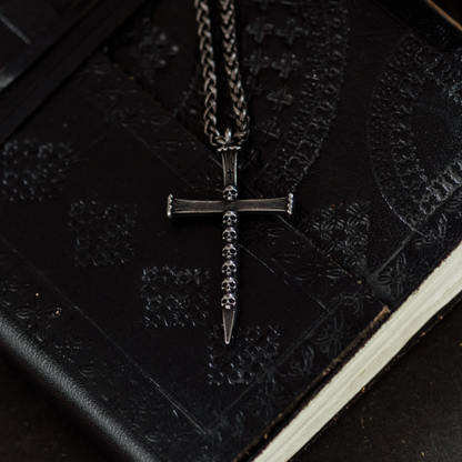 Seven Skull Cross Pendant
