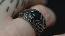 Black Stone Arcane Sigil Ring